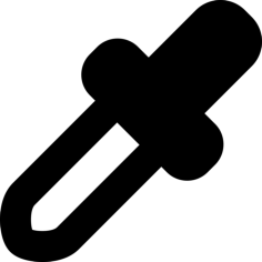 Paint Dropper Editable Svg Line Art, Free Vectors File